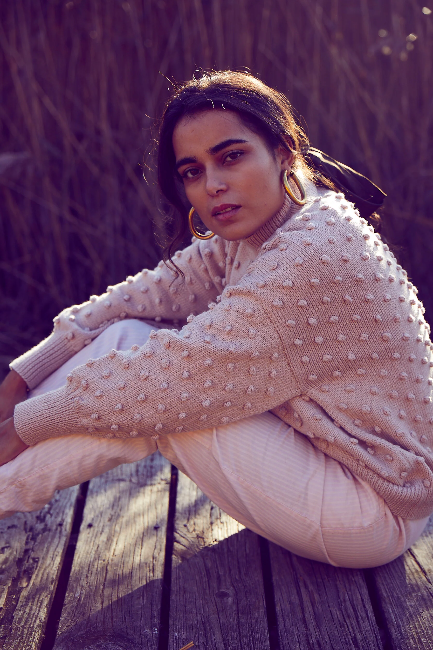 Digital Knitting Pattern - Adult Popcorn Sweater - Image 4