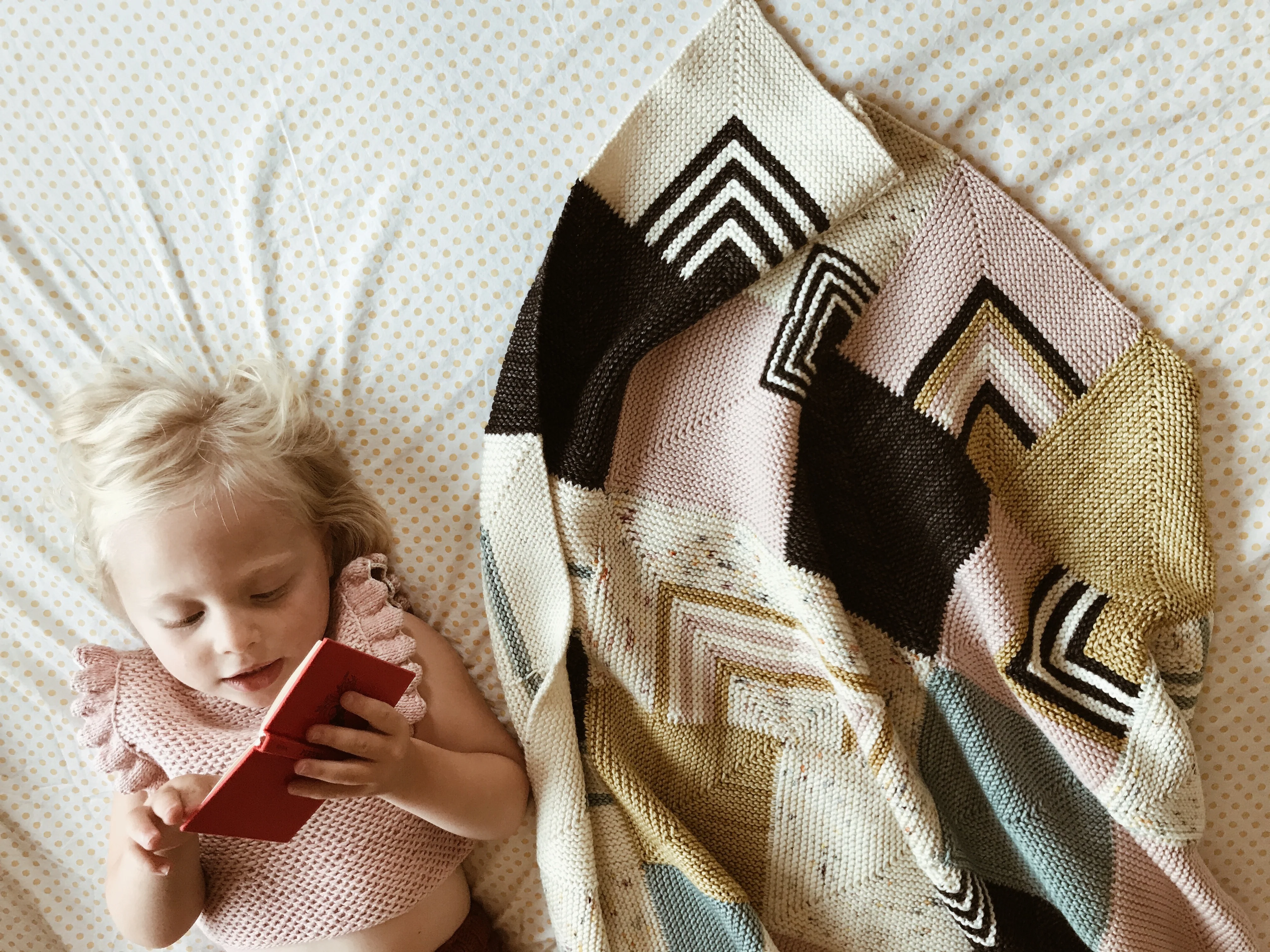 Digital Knitting Pattern - Patchwork Blanket - Image 9