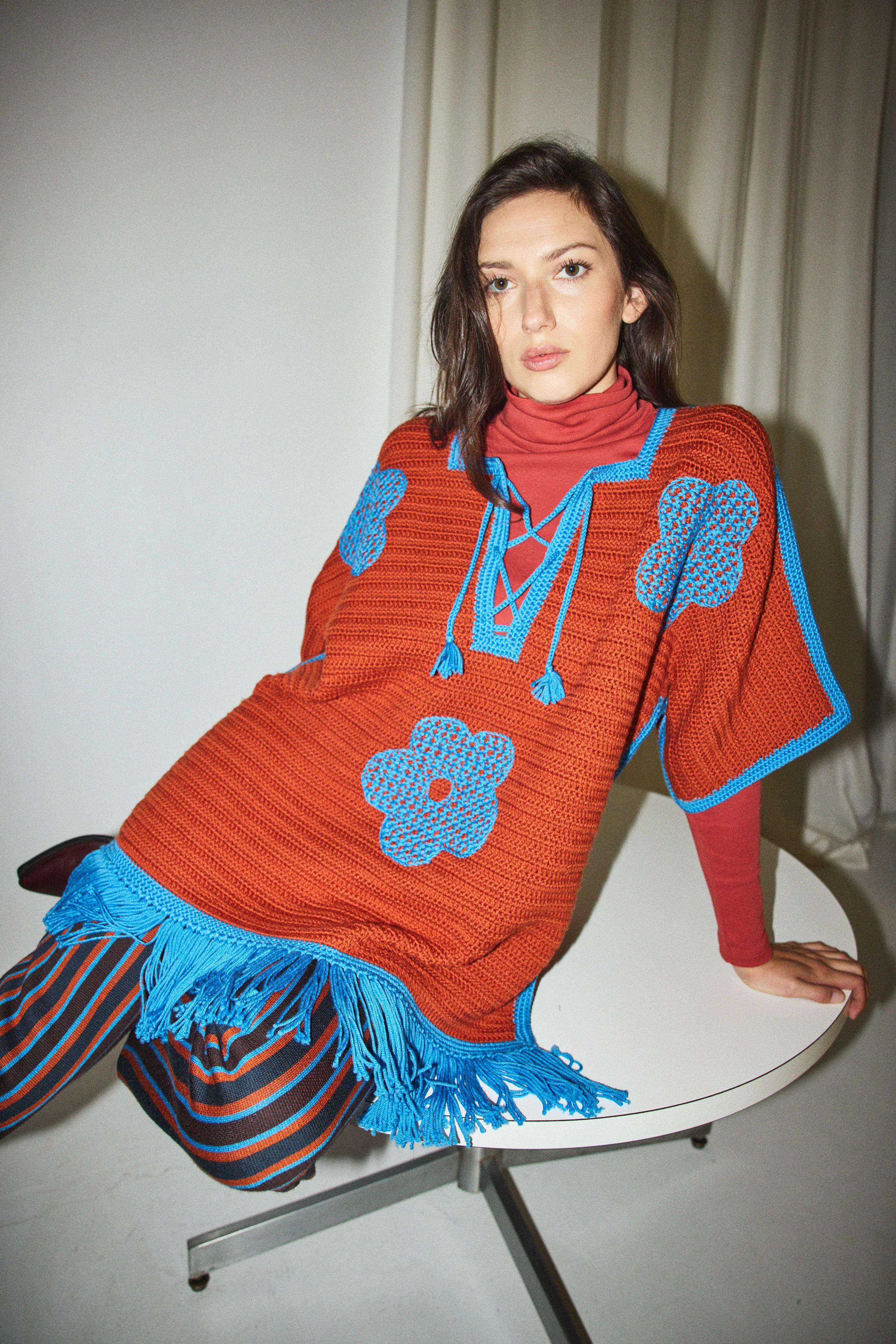 Blomma Crochet Fringe Tunic - Image 5