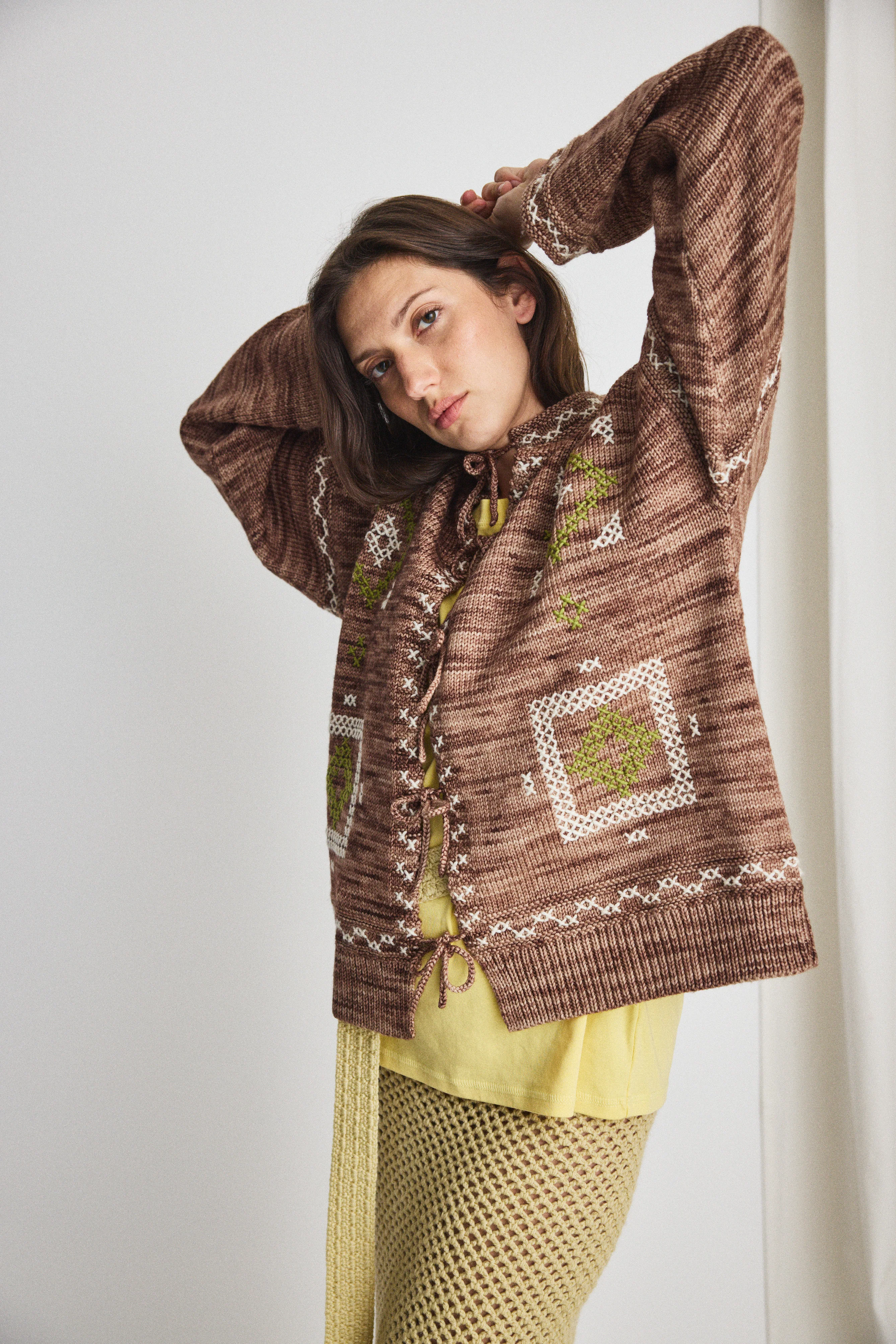 Cross Stitch Bjorn Cardigan - Image 4