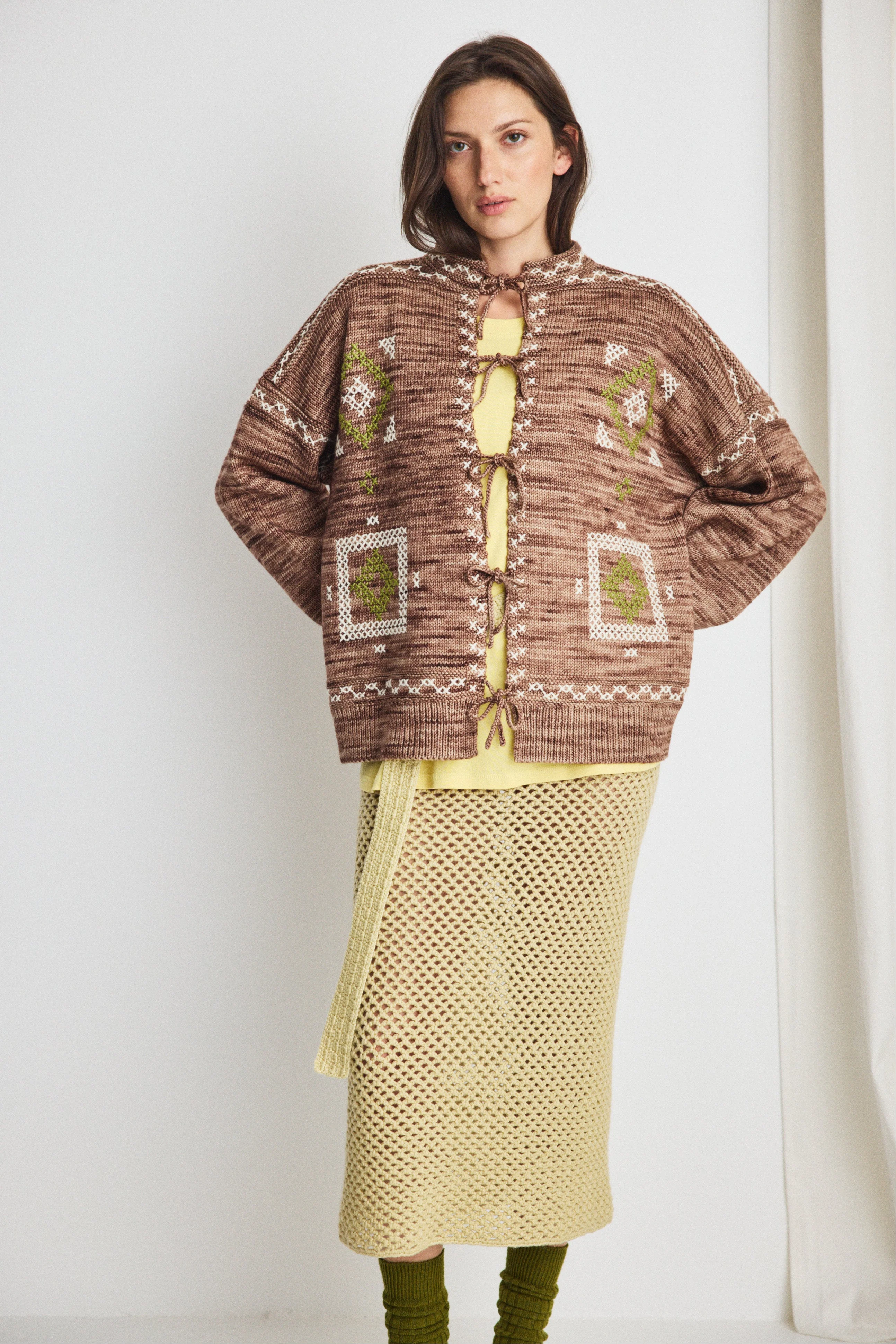 Cross Stitch Bjorn Cardigan - Image 7