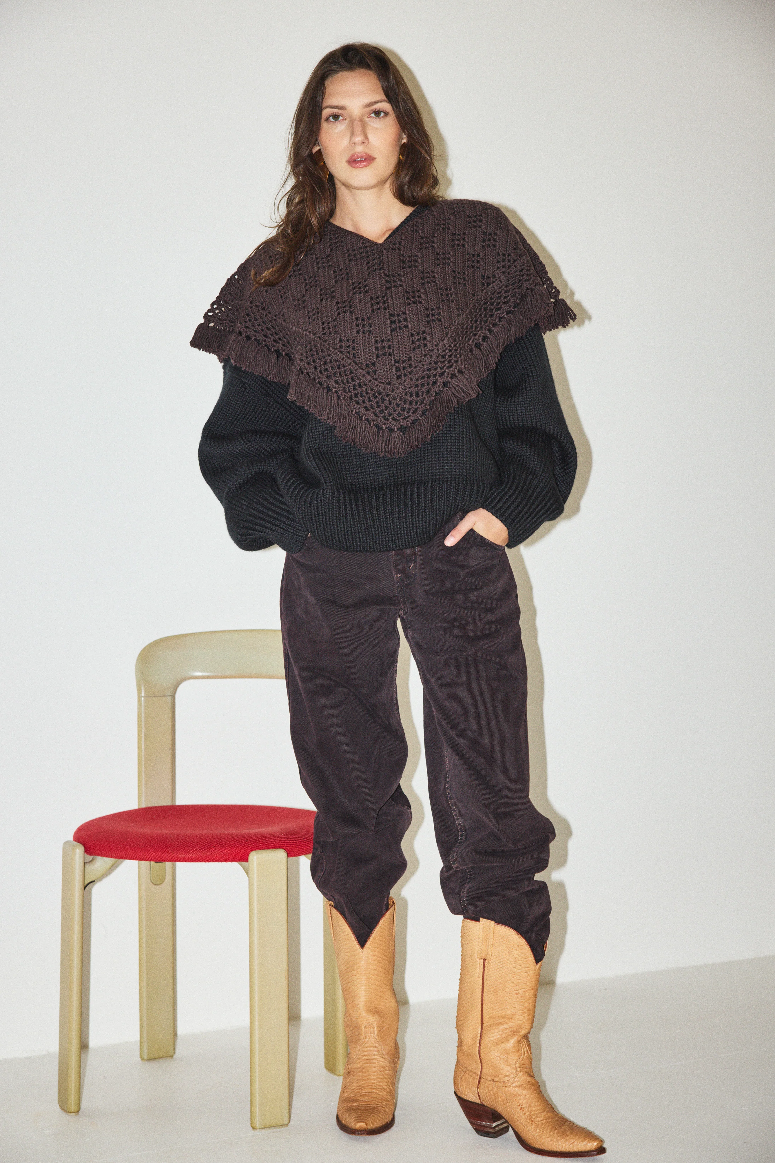 Lattice Crochet Capelet - Image 5