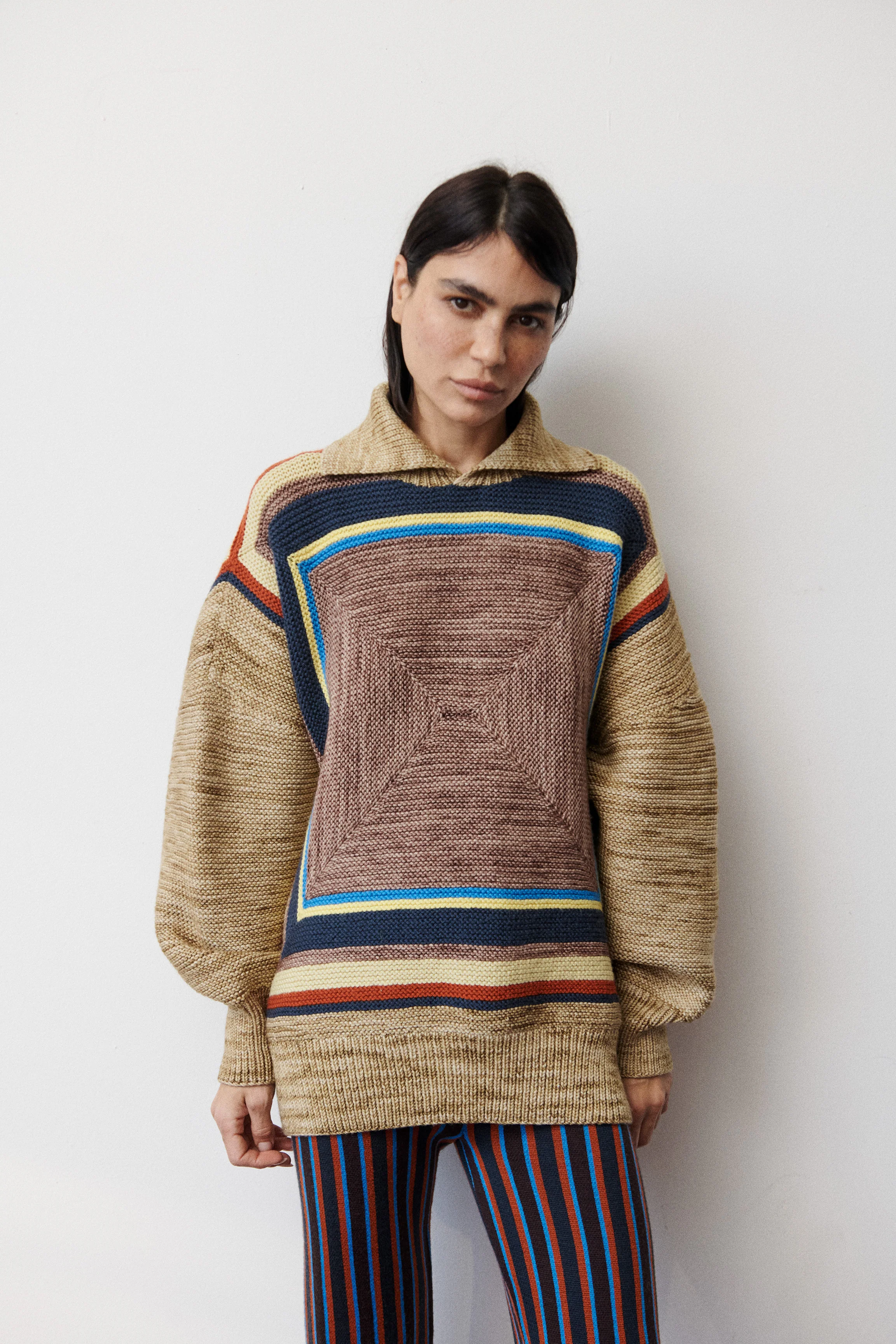 Log Cabin Sweater - Image 3