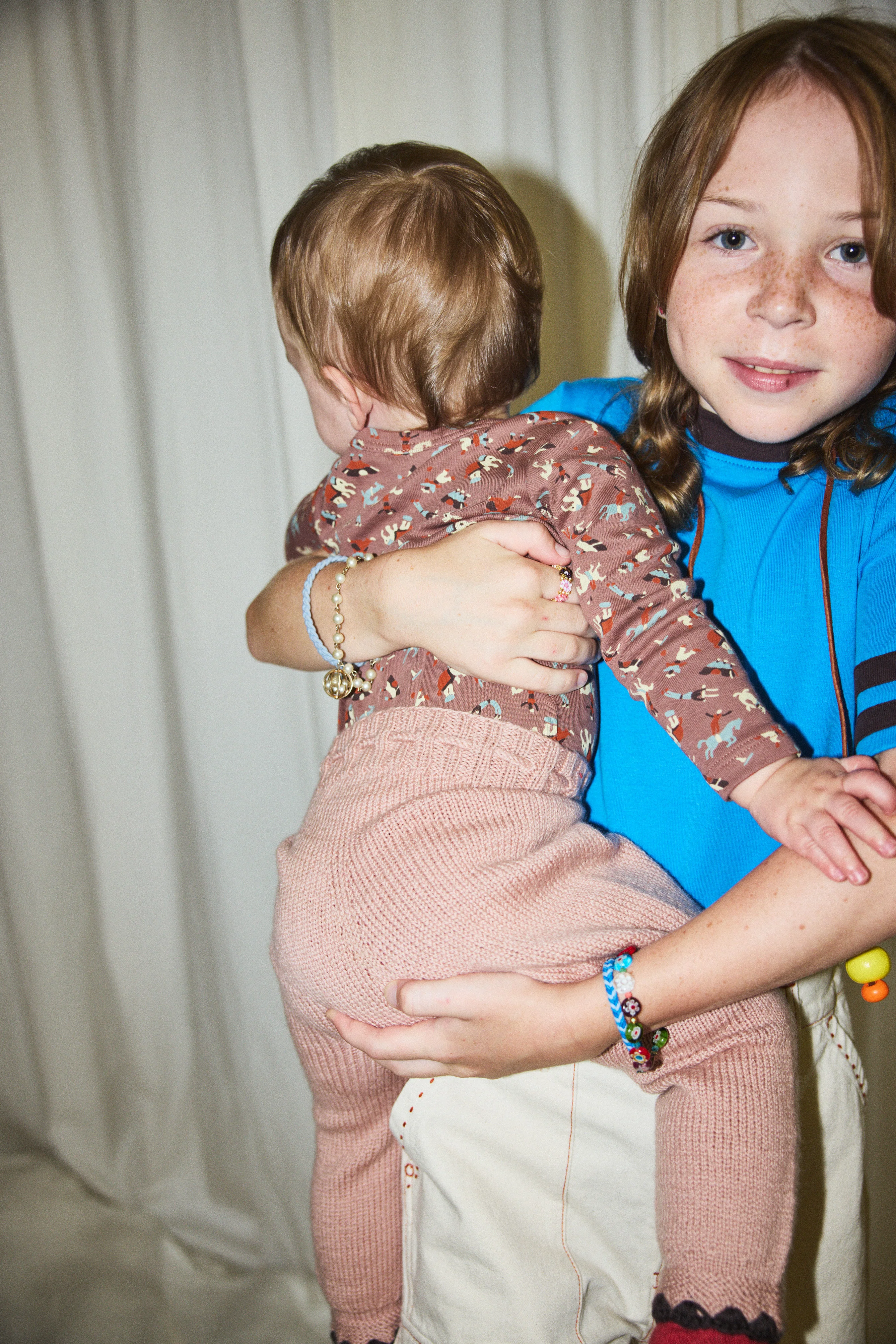 Baby Crochet Trim Snowy Day Legging - Image 4