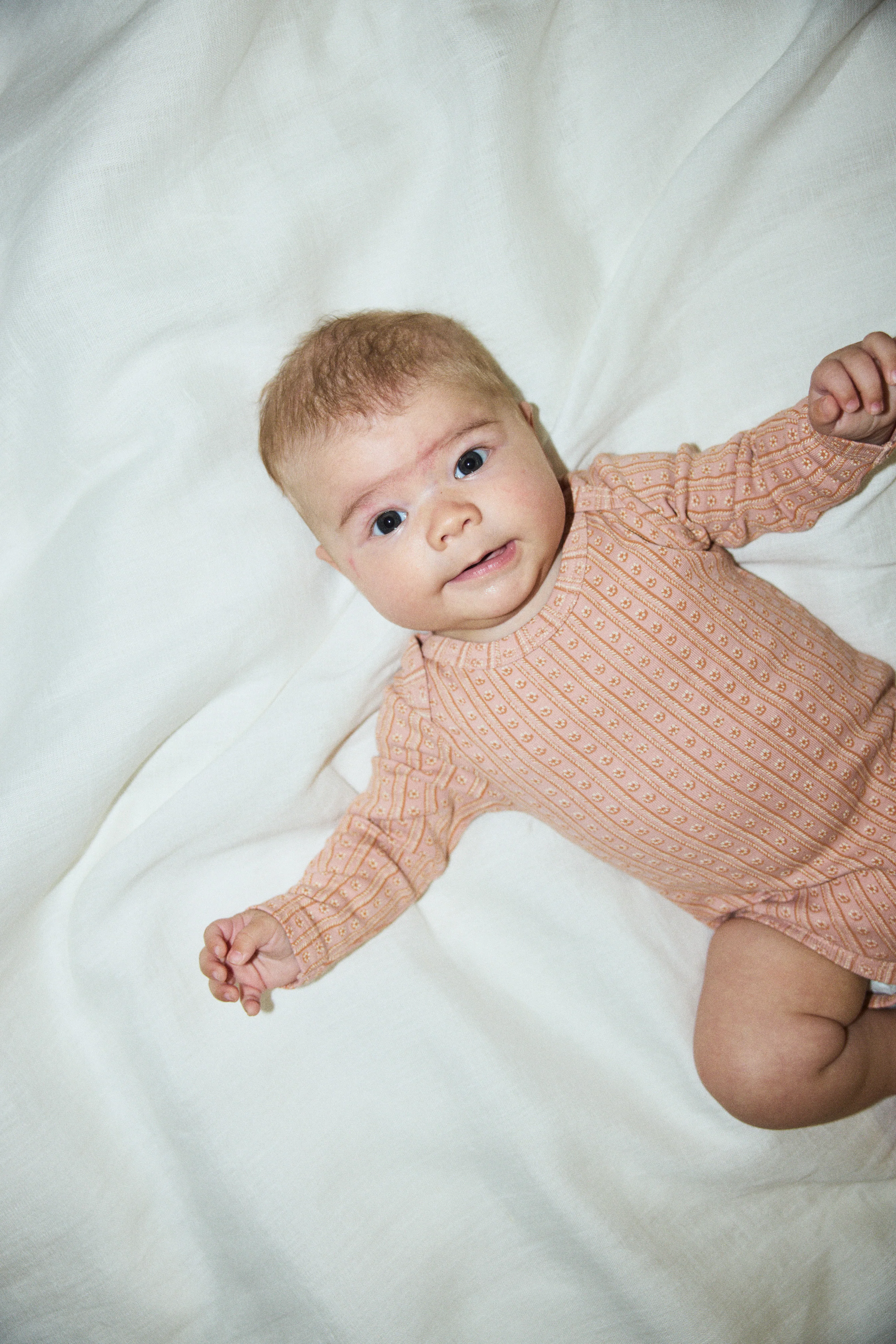 Baby Long Sleeve Lap Onesie - Image 4