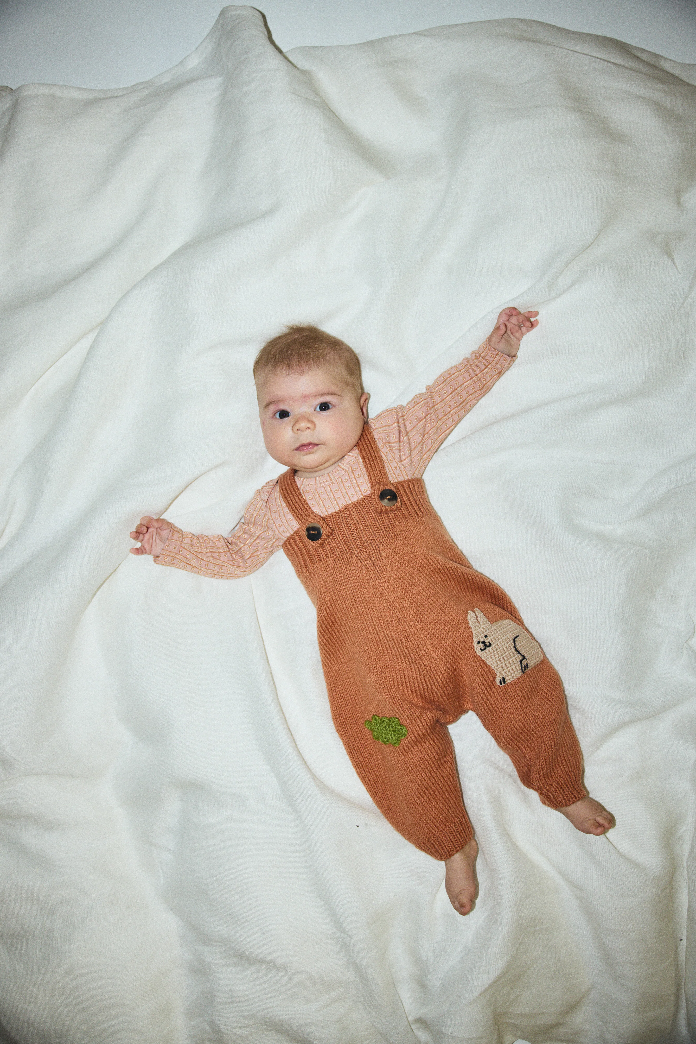 Baby Long Sleeve Lap Onesie - Image 5
