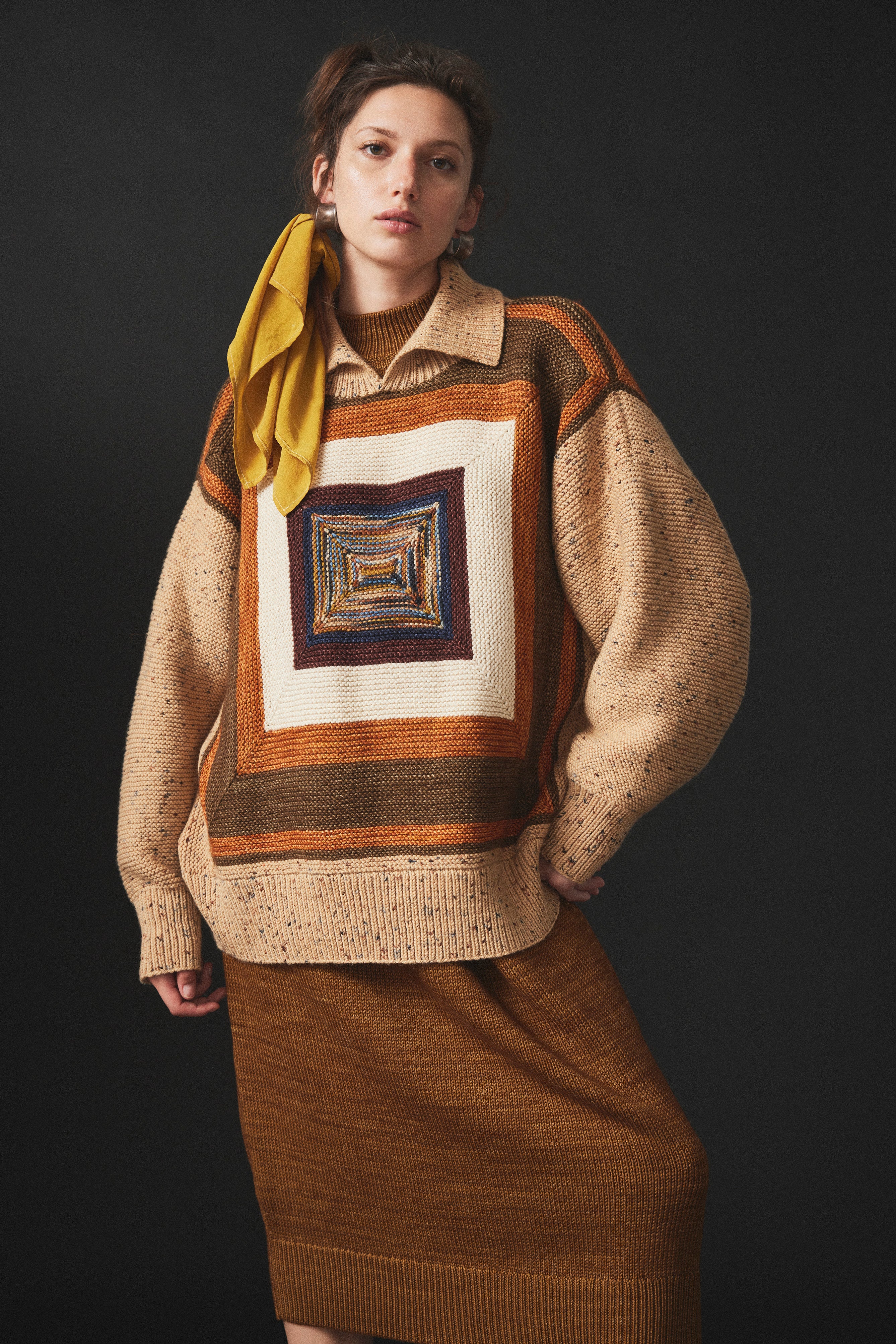 Adult Log Cabin Sweater - Image 3