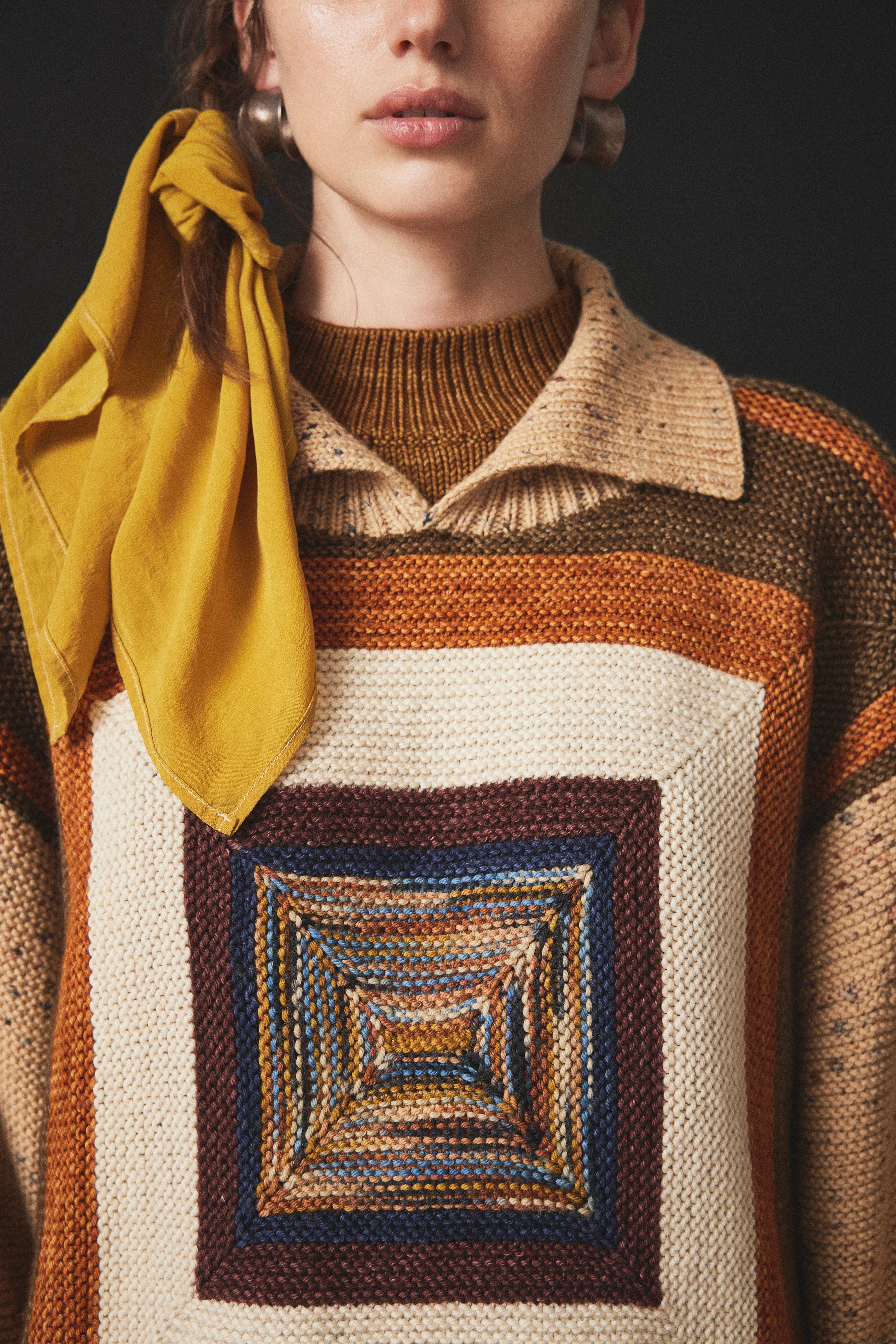 Adult Log Cabin Sweater - Image 6