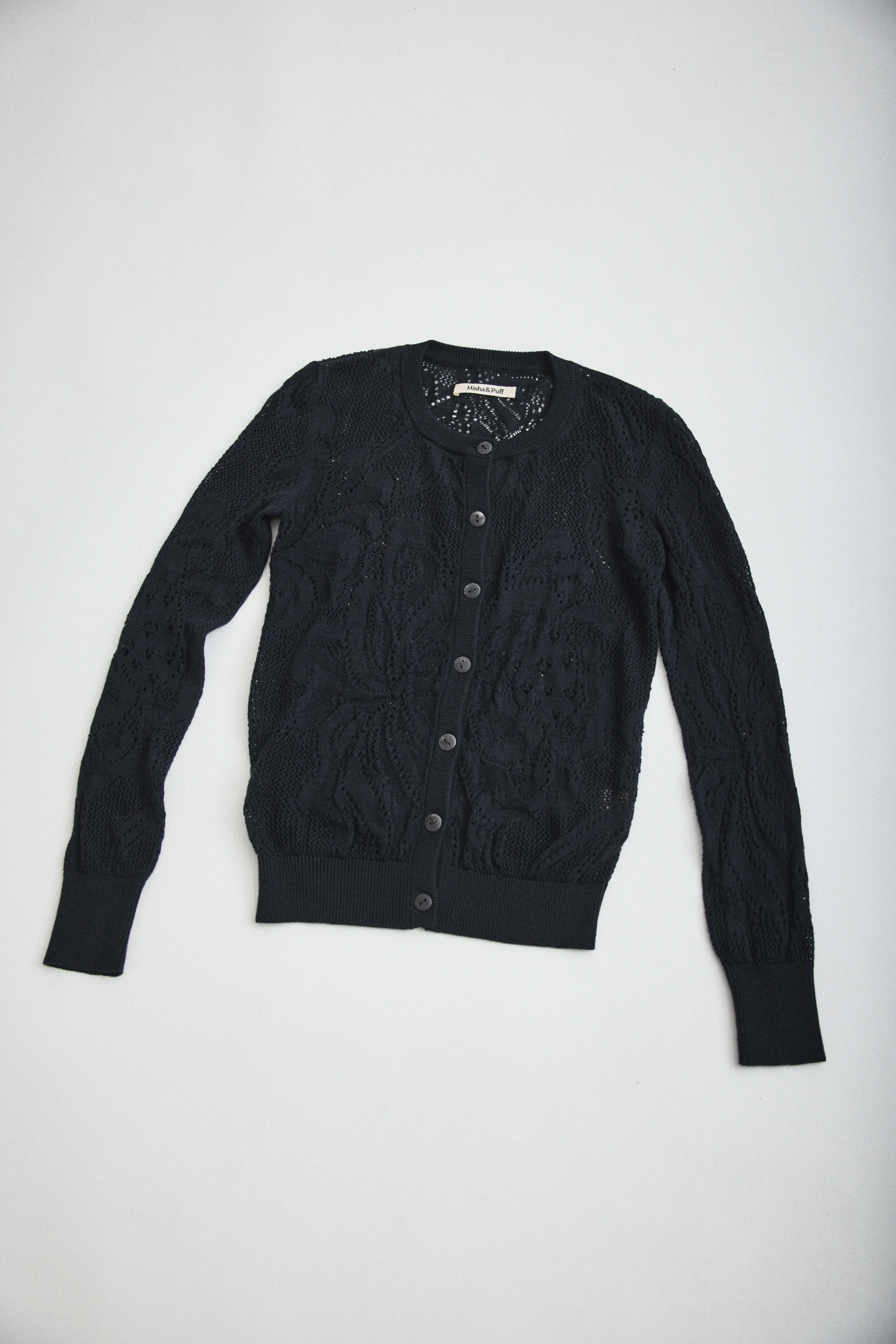 Lace Vignette Cardigan - Image 7