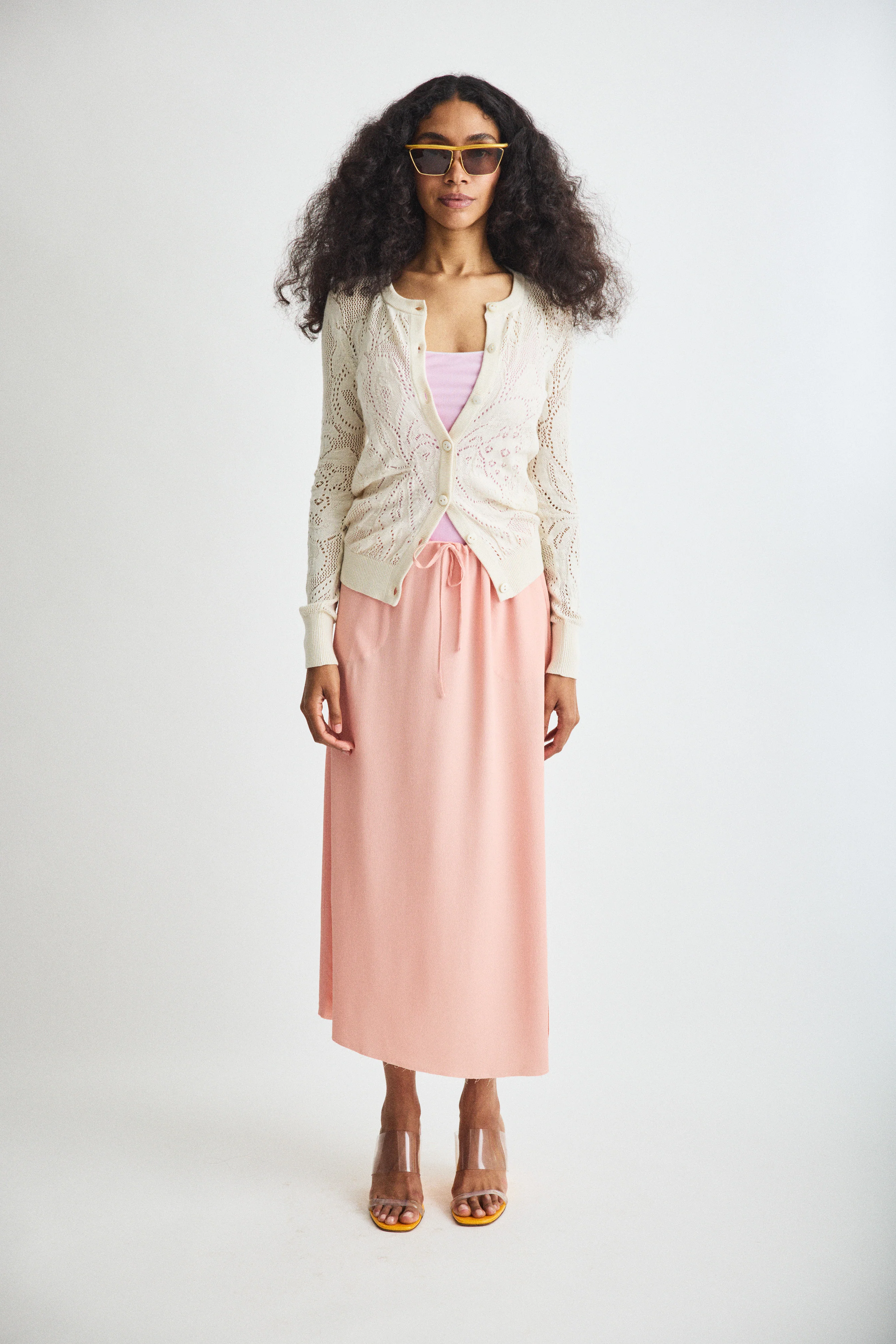 Lace Vignette Cardigan - Image 5