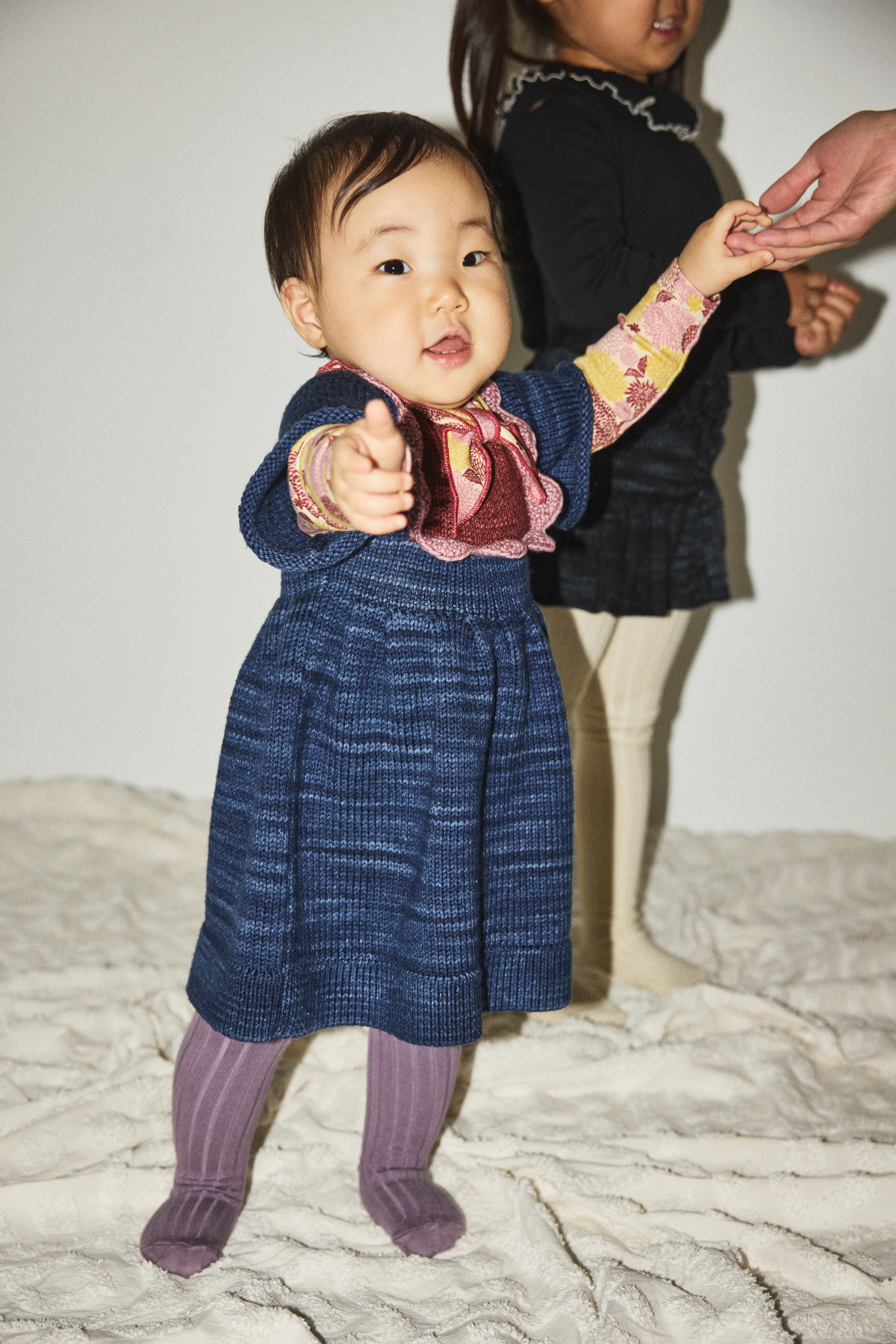 Baby Scallop Bib Dress - Image 6